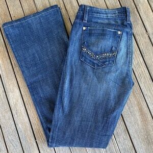 Joe’s Jeans Honey Crystal Pocket Boot Cut Jeans